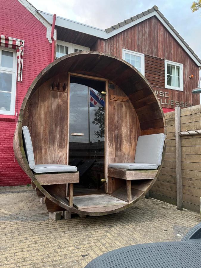 Landzicht Vakantiehuis Aan De Fluessen Elahuizen Екстериор снимка